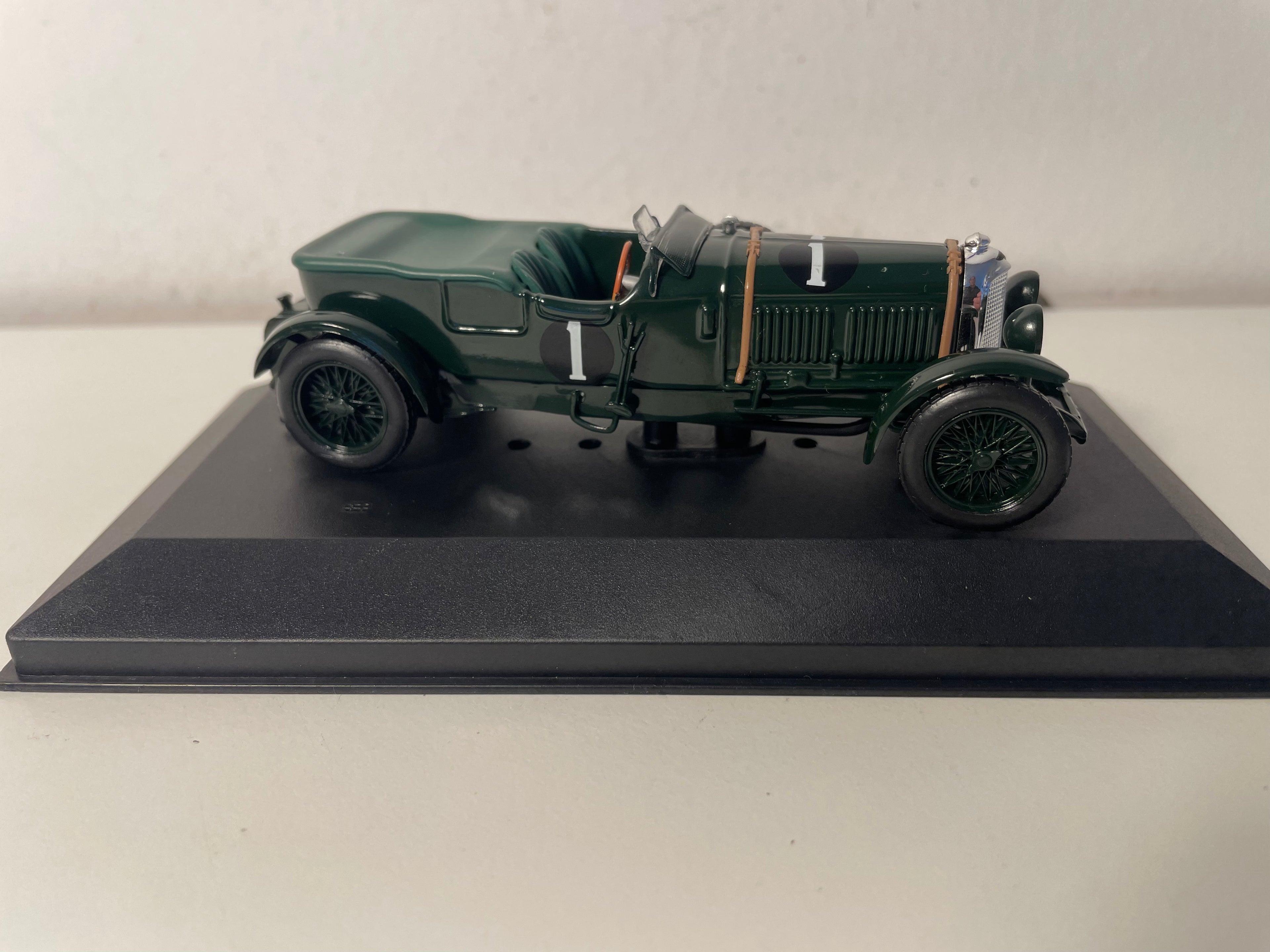 Bentley Speed Six verte numéro 1 - 24 heures du Mans de 1929