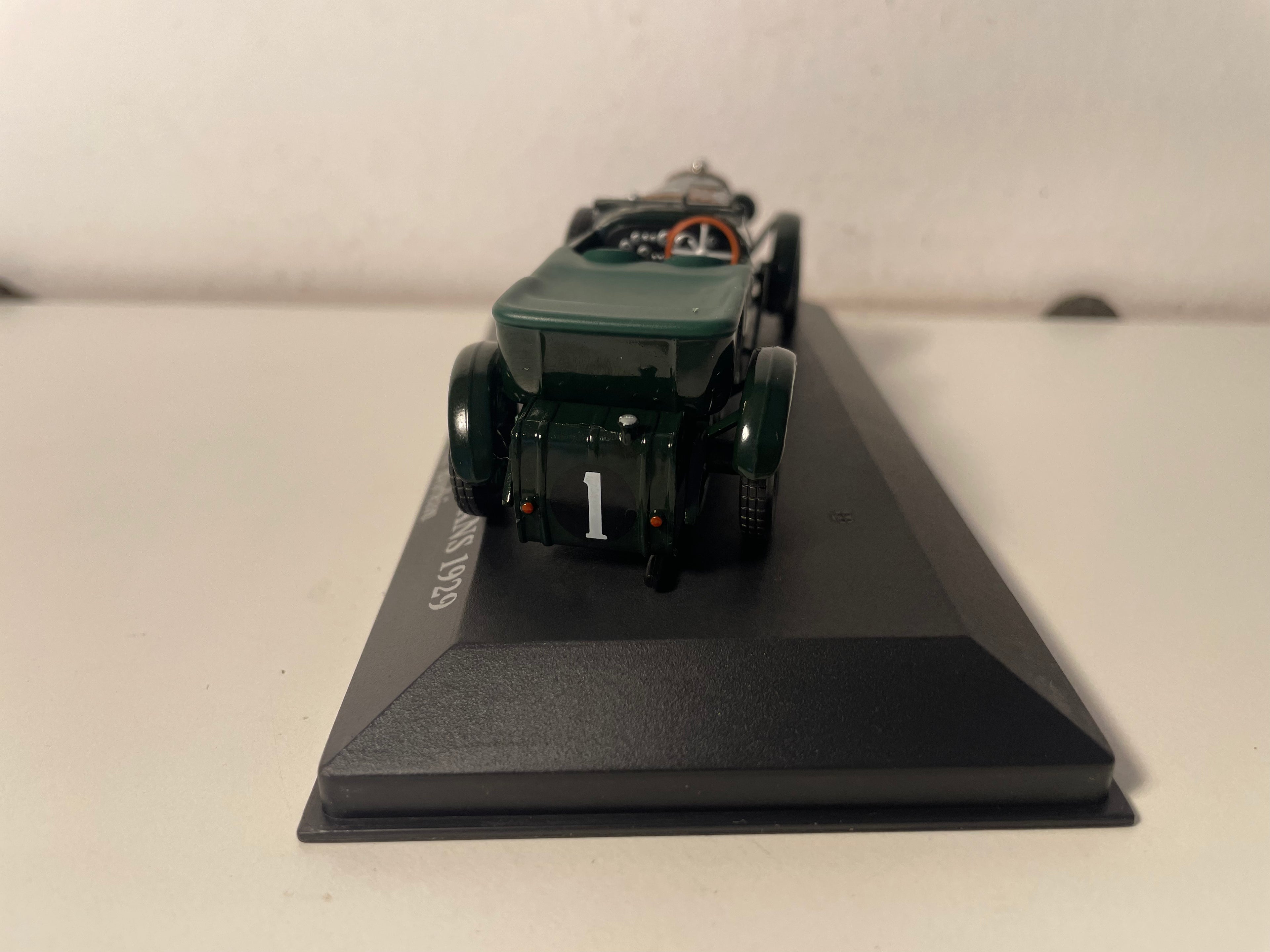 Bentley Speed Six verte numéro 1 - 24 heures du Mans de 1929