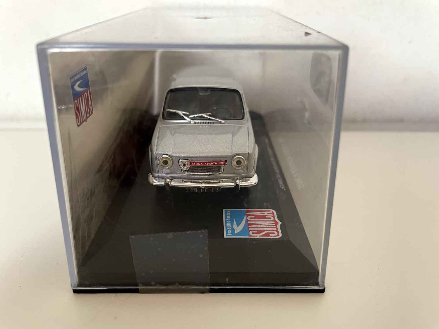 SIMCA Abarth 1150S gris de 1963