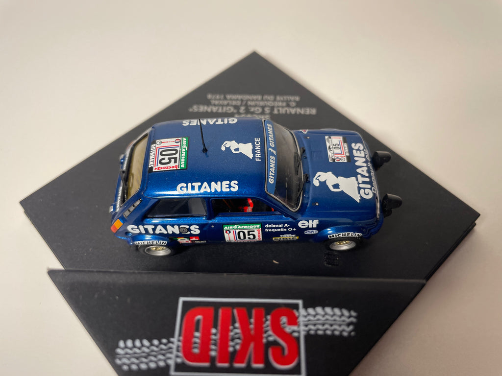 Renault 5 Gr. 2 "GITANES bleue numéro 05 - Rallye du Bandama de 1978 - VITESSE