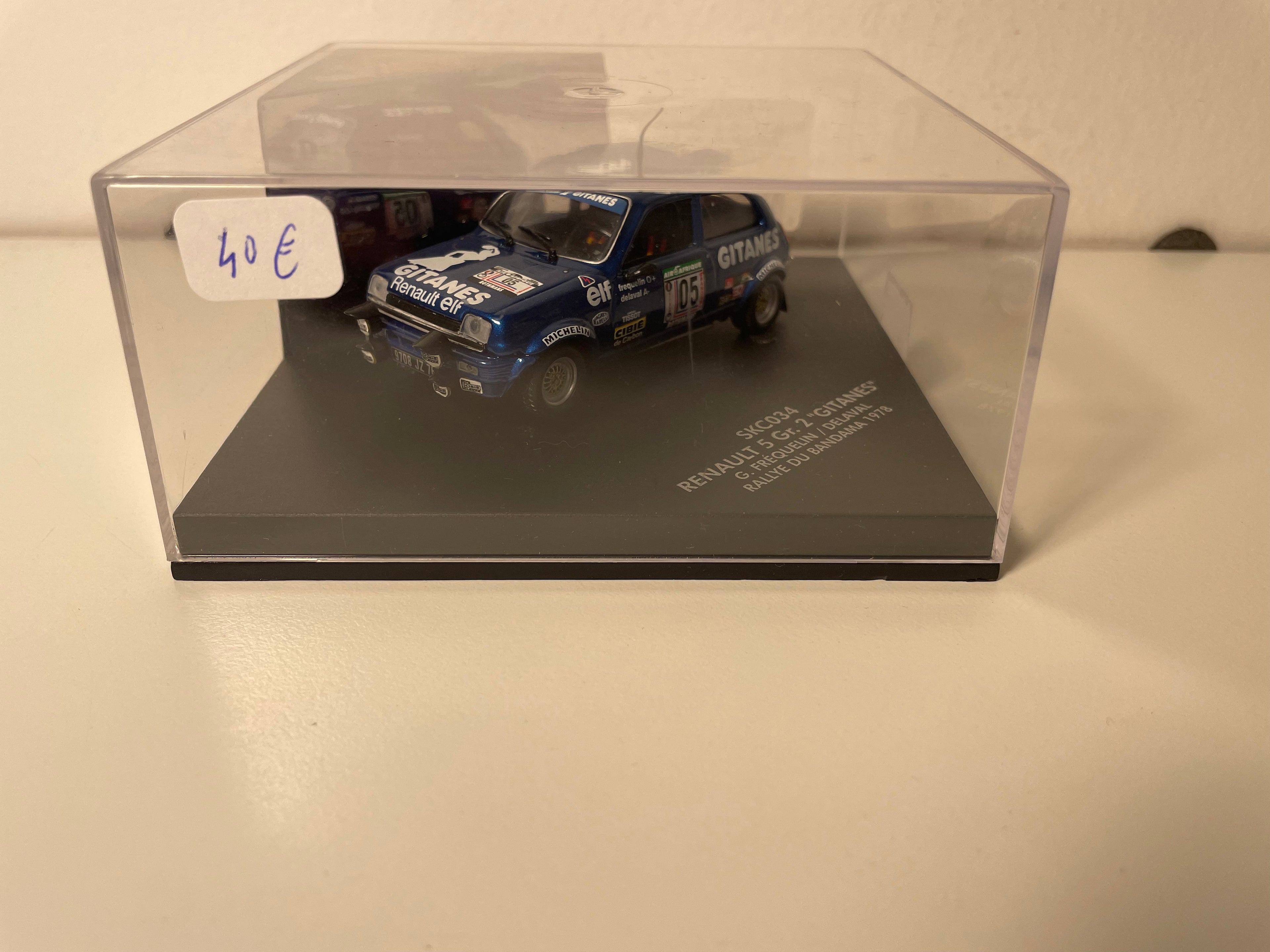 Renault 5 Gr. 2 "GITANES blauwe nummer 05 - Rallye du Bandama 1978 - VITESSE"