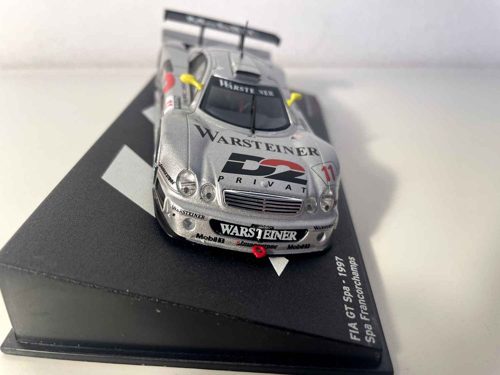 Mercédes CLK GTR grise numéro 11 - FIA GT Spa de 1997 (Spa-Francorchamps)