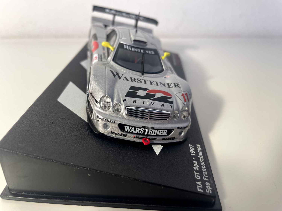 Mercédes CLK GTR grise numéro 11 - FIA GT Spa de 1997 (Spa-Francorchamps)