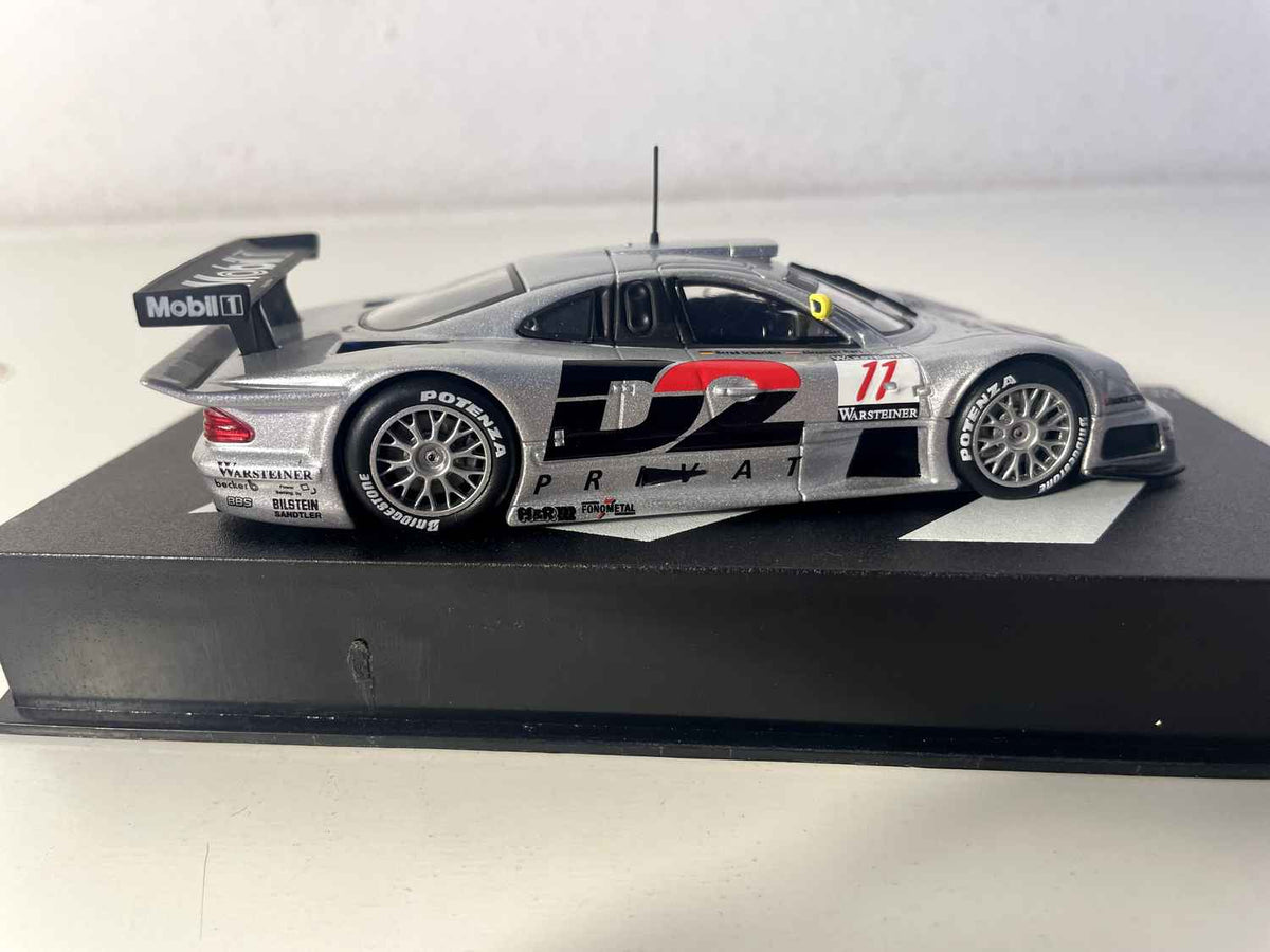 Mercédes CLK GTR grise numéro 11 - FIA GT Spa de 1997 (Spa-Francorchamps)