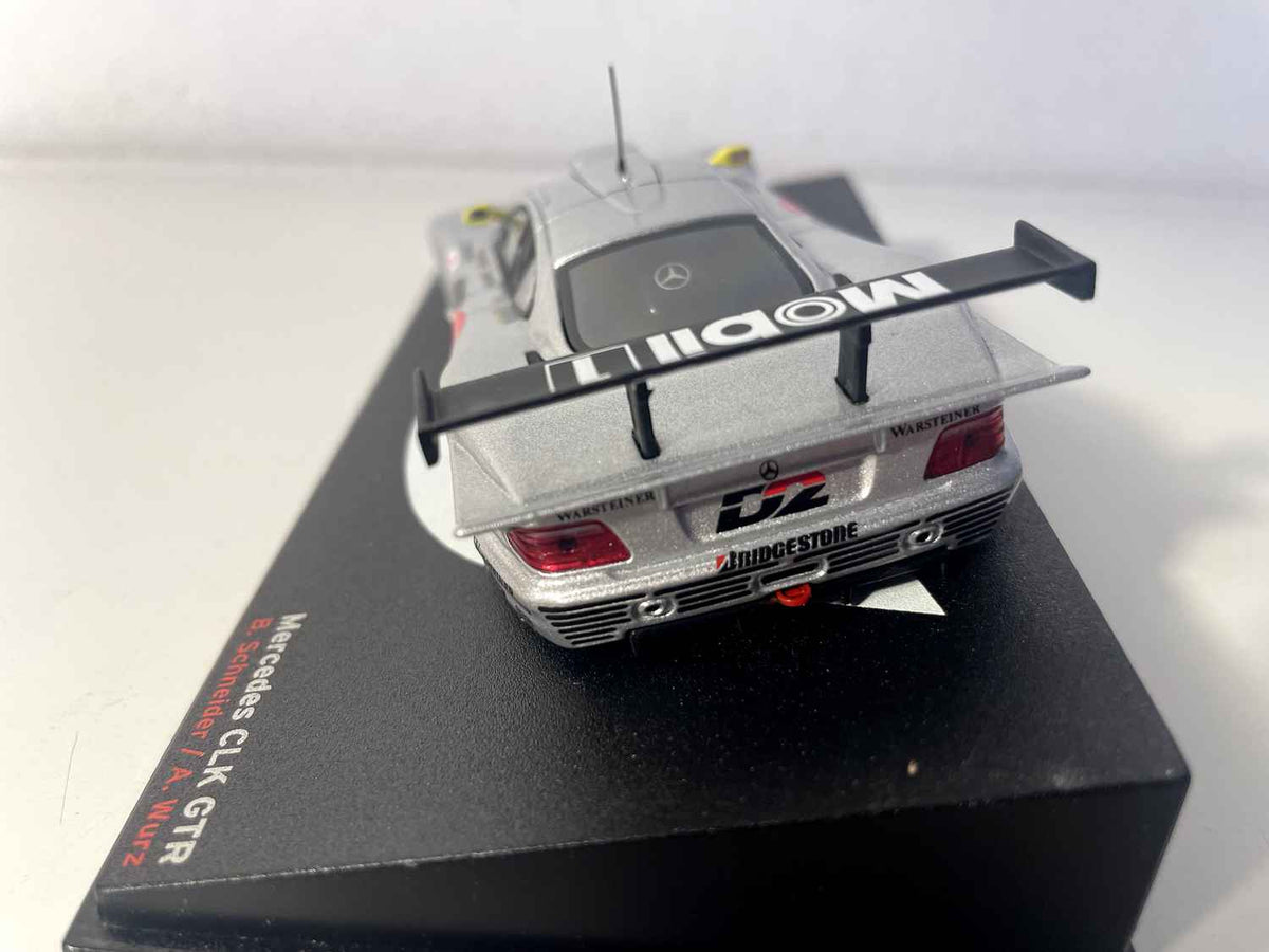 Mercédes CLK GTR grise numéro 11 - FIA GT Spa de 1997 (Spa-Francorchamps)