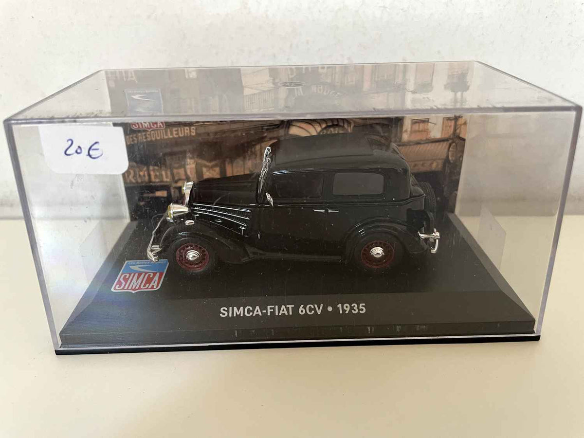 Schwaarze Simca-Fiat 6CV vun 1935