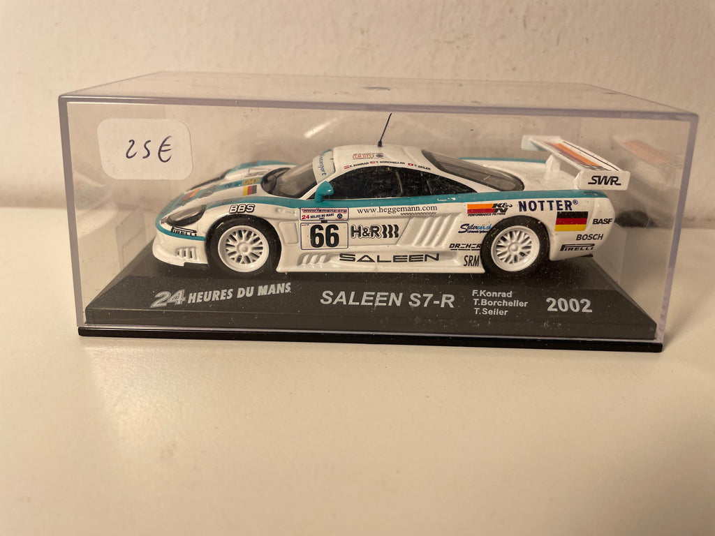 Saleen S7-R blanche et verte numéro 66 - 24 heures du Mans de 2002
