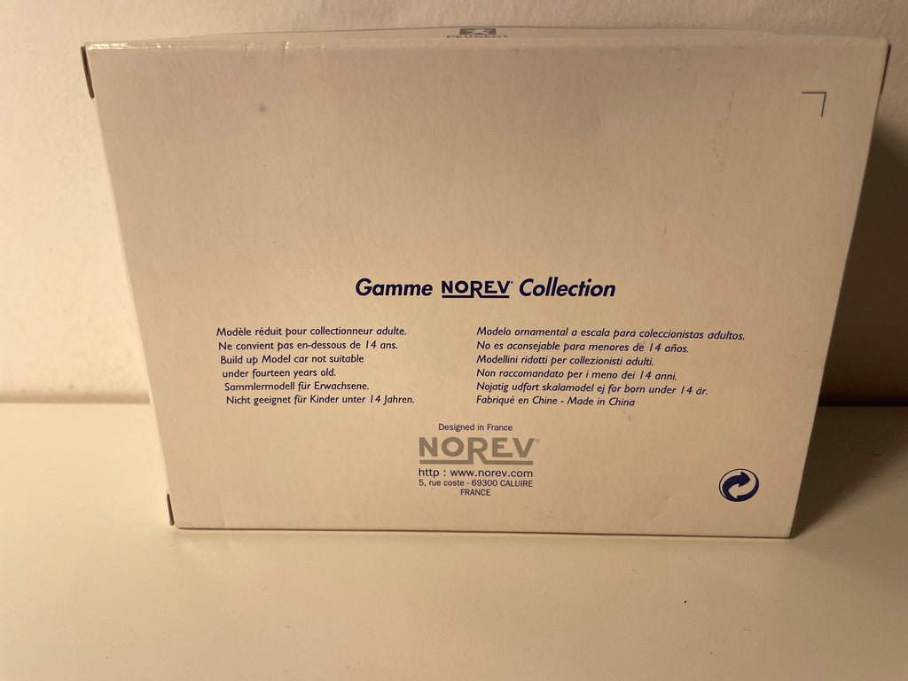 Peugeot 807 burdeos - NOREV (caja rectangular)