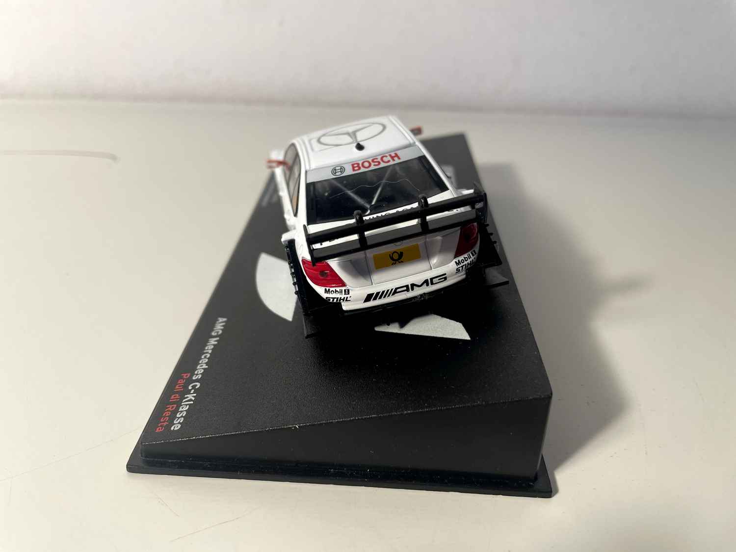 AMG Mercedes C-Klasse Witte Nummer 7 - DTM BRANDS HATCH 2010 (Verenigd Koninkrijk)