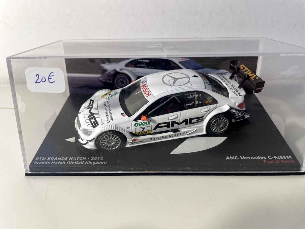 AMG Mercedes C-Klasse Witte Nummer 7 - DTM BRANDS HATCH 2010 (Verenigd Koninkrijk)