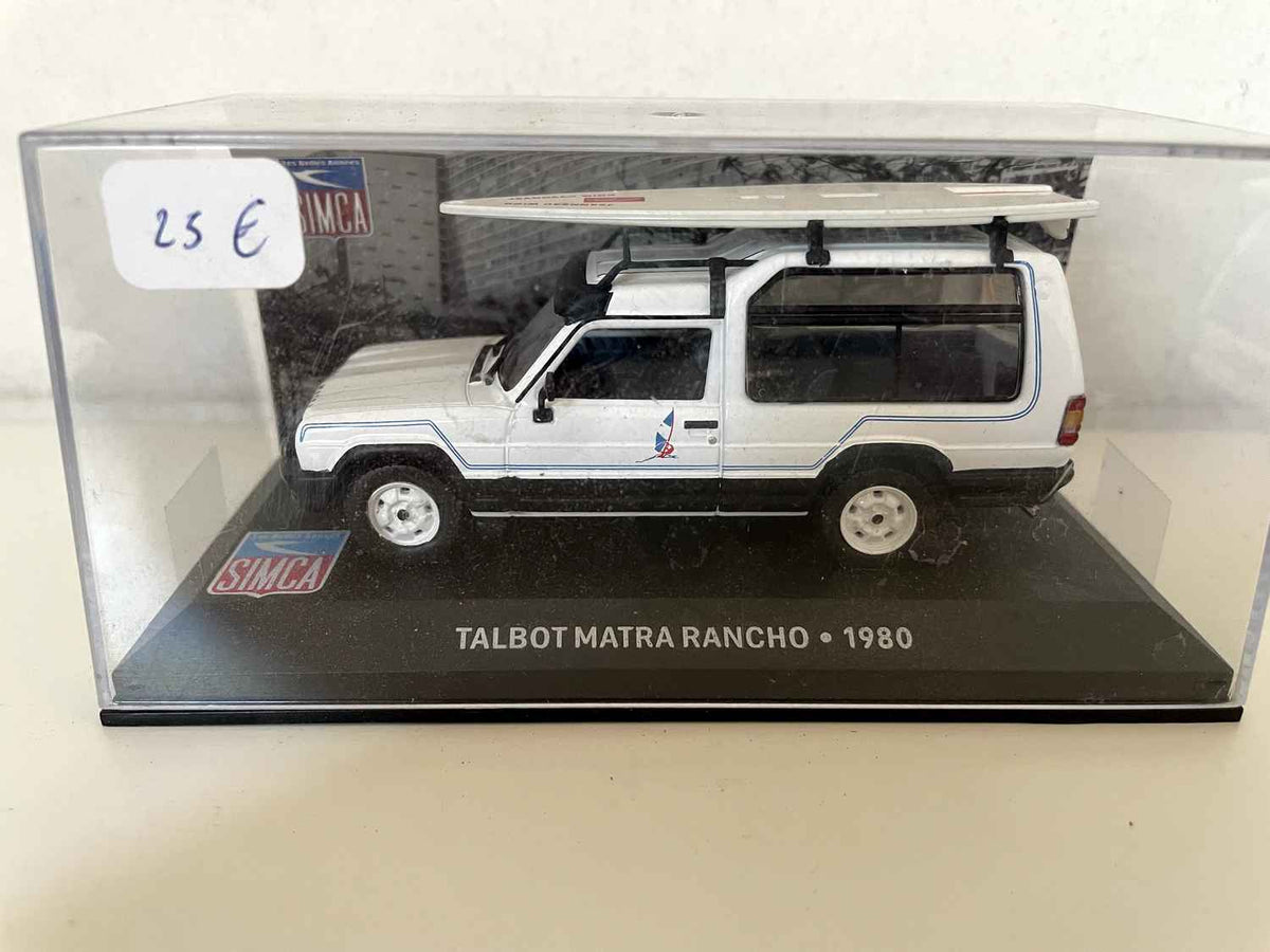 TALBOT MATRA Rancho blanco de 1980