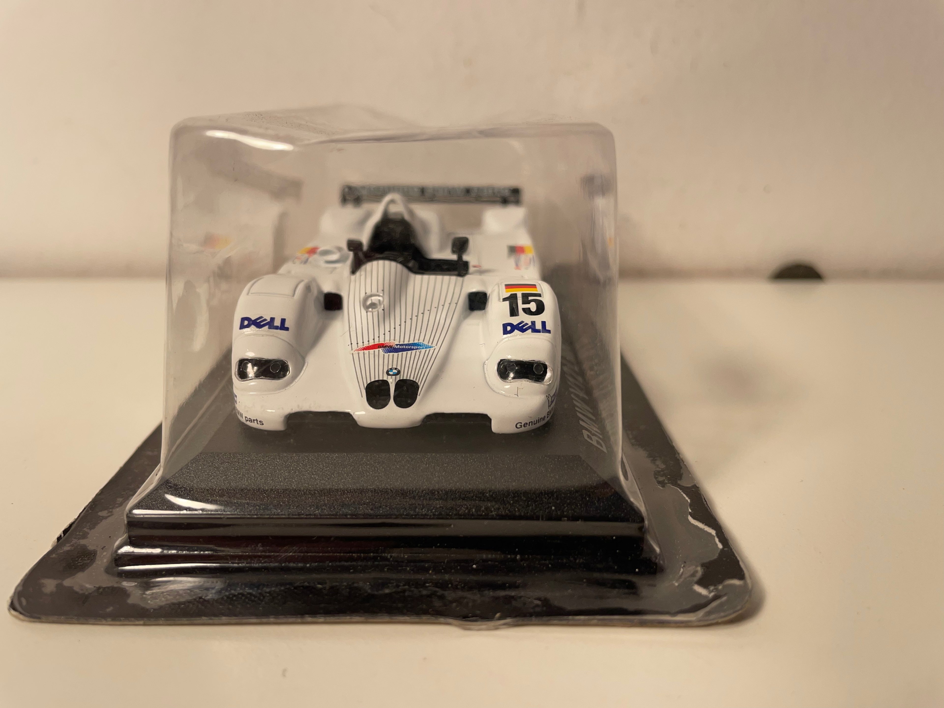 BMW V12 LMR blanche numéro 15 - 24 heures du Mans de 1999 (blister)