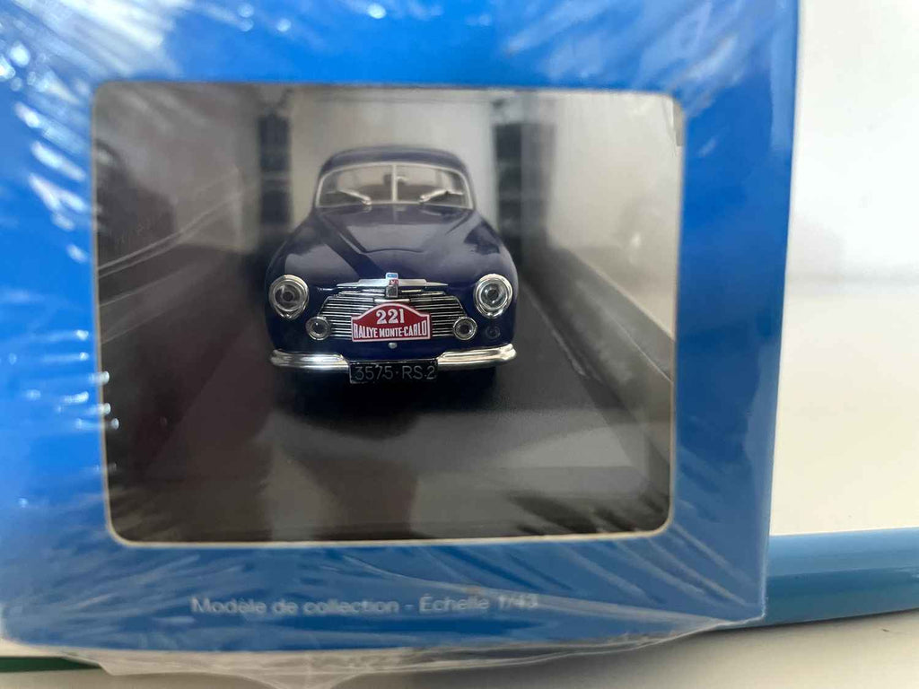 Simca Gordini 8 sport Monte-Carlo azul oscuro (Rally de Monte-Carlo 1950) - Colección La Saga Gordini