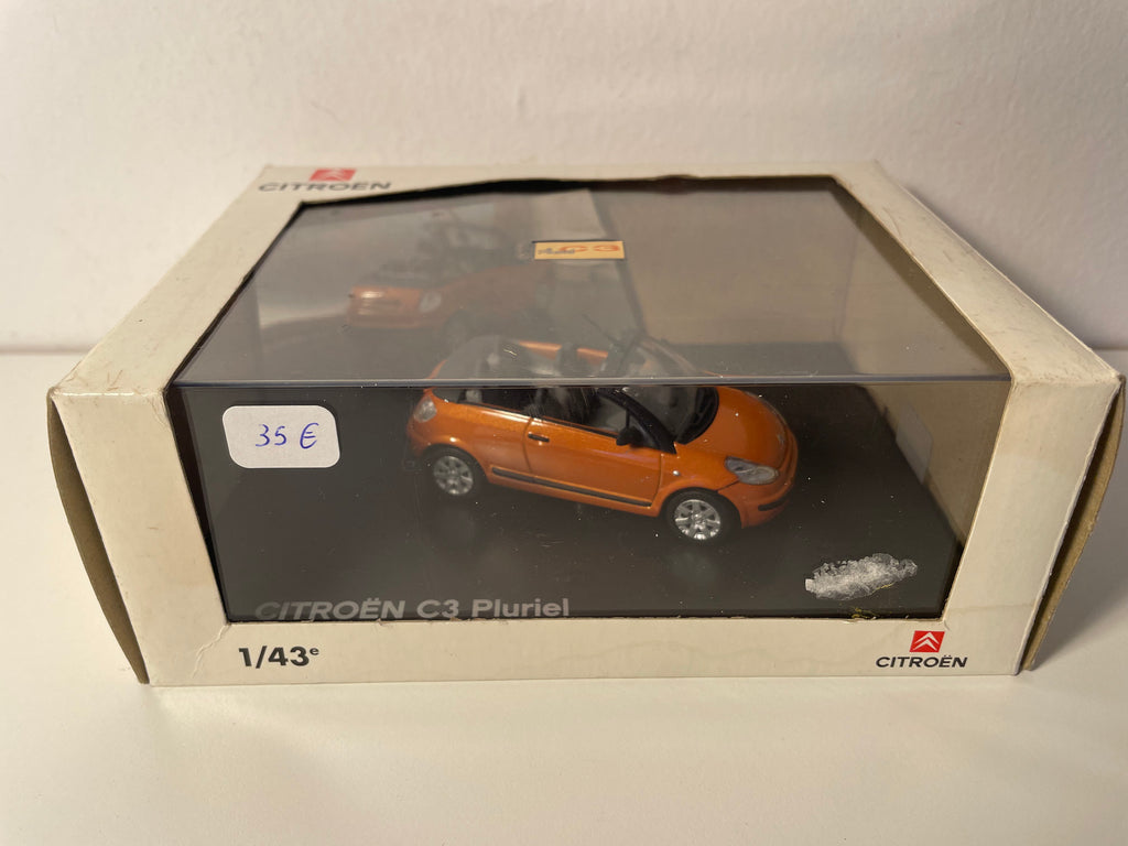 Citroën C3 Pluriel marron - NOREV (coffret boite rectangle)
