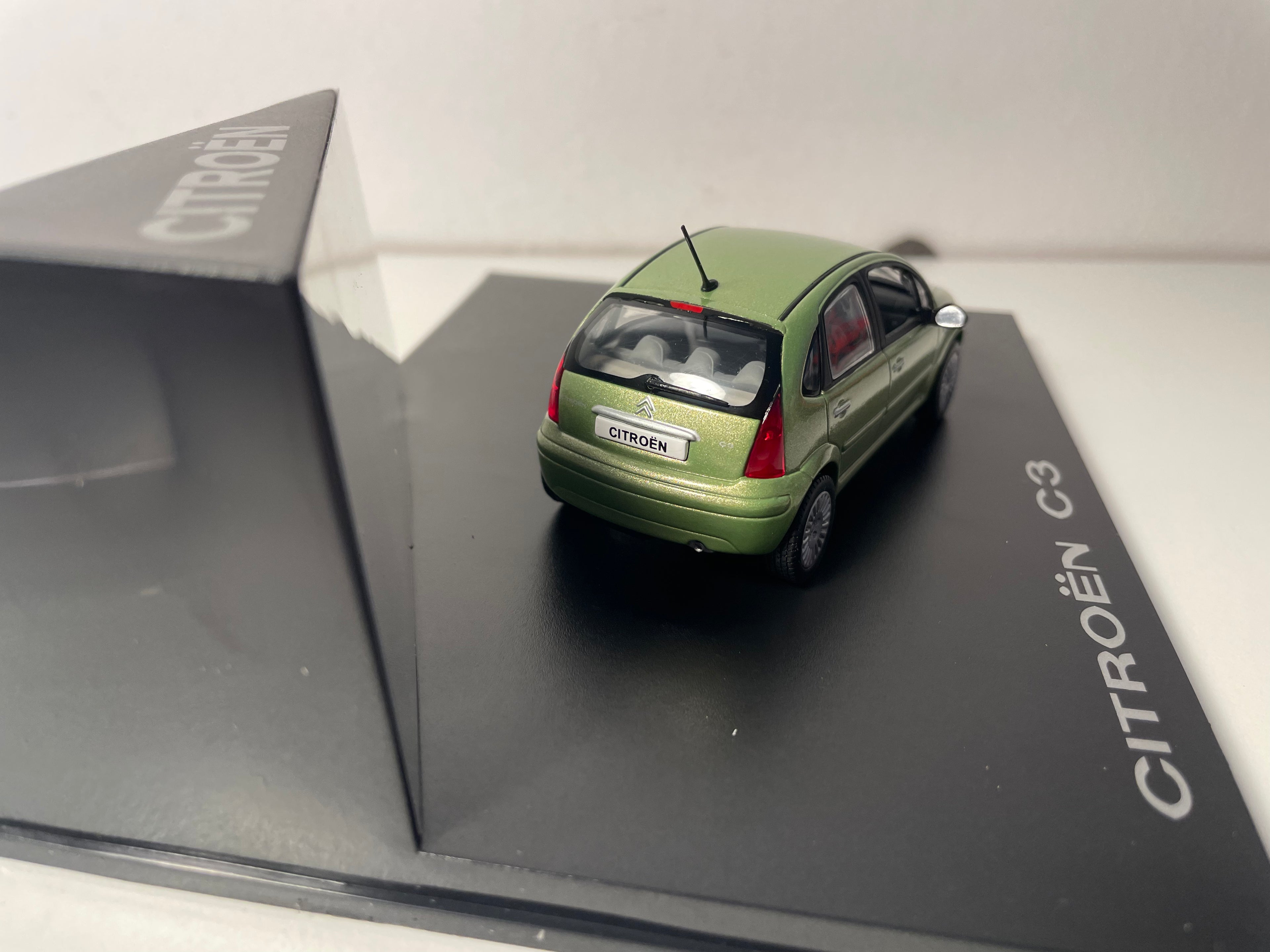 Citroën C3 verte - NOREV (coffret boite rectangle)