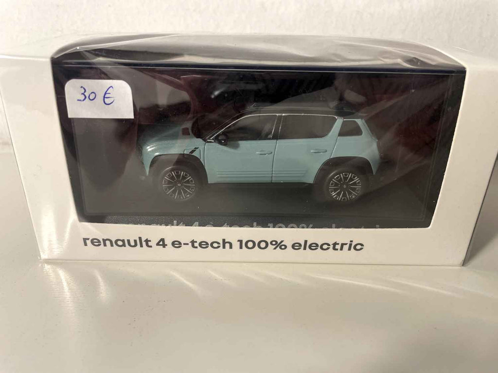 Renault 4 e-tech 100% Electric Colour Green Hauts de France - Norev