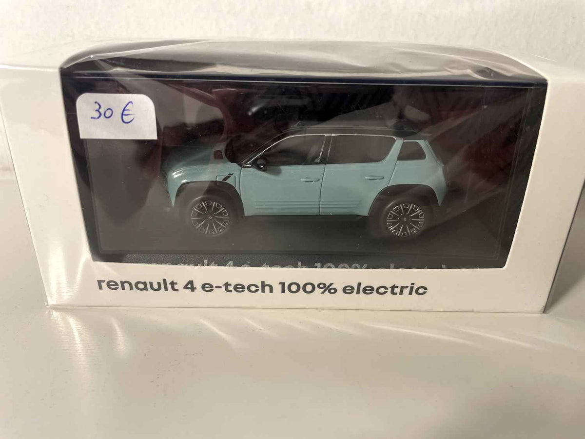 Renault 4 e-tech 100% Electric Colour Green Hauts de France - Norev