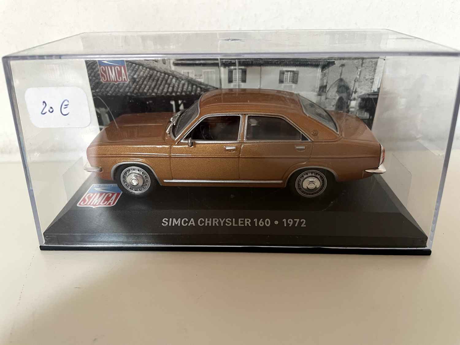 SIMCA Chrysler 160 marrone del 1972