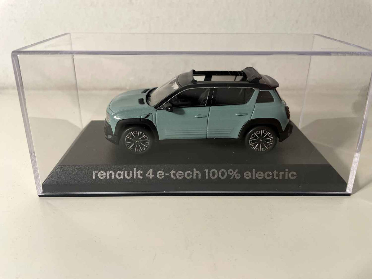 Renault 4 e-tech 100% Electric Colour Green Hauts de France - Norev