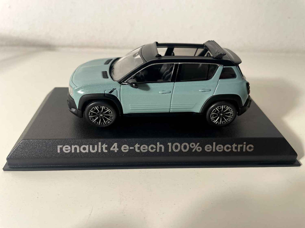 Renault 4 e-tech 100% Electric Colour Green Hauts de France - Norev