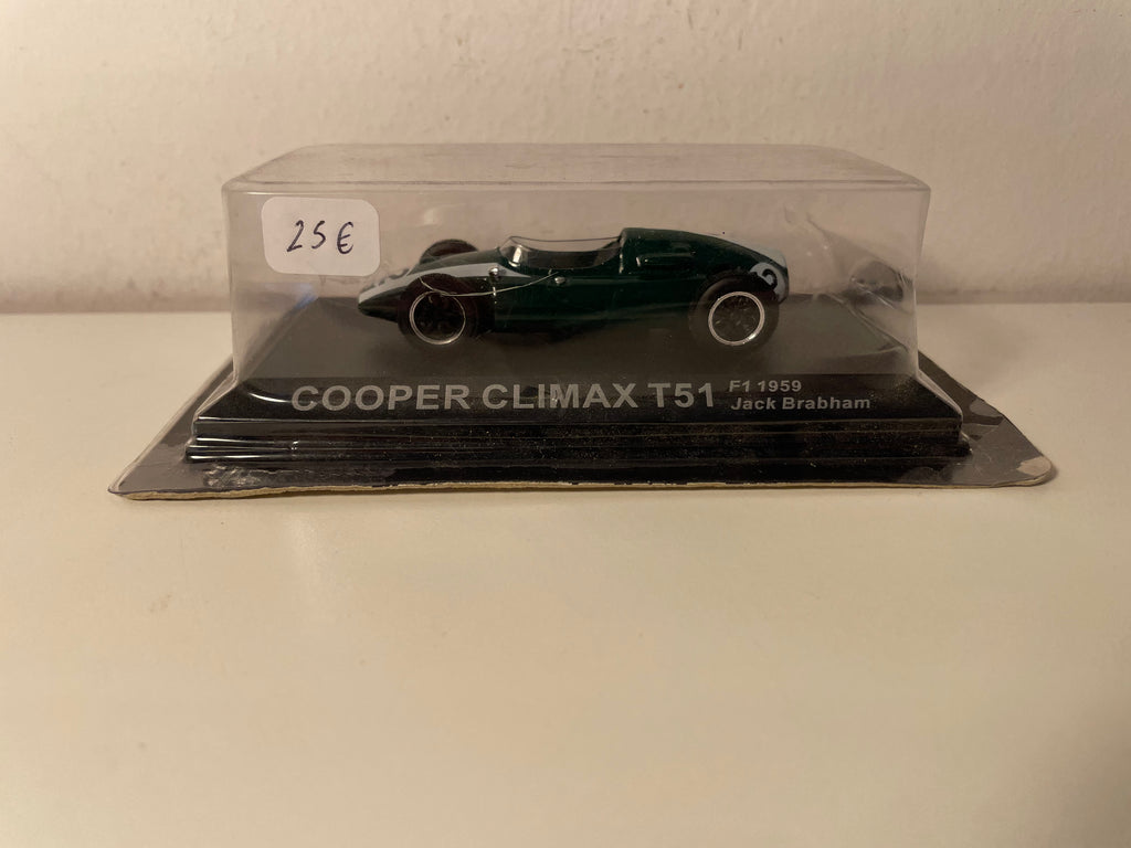Cooper Climax T51 zielony numer 12 z 1959 roku (Formuła 1)