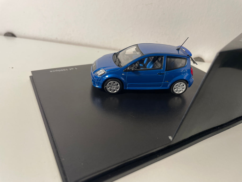 Citroën C2 bleue - NOREV (coffret boite rectangle)