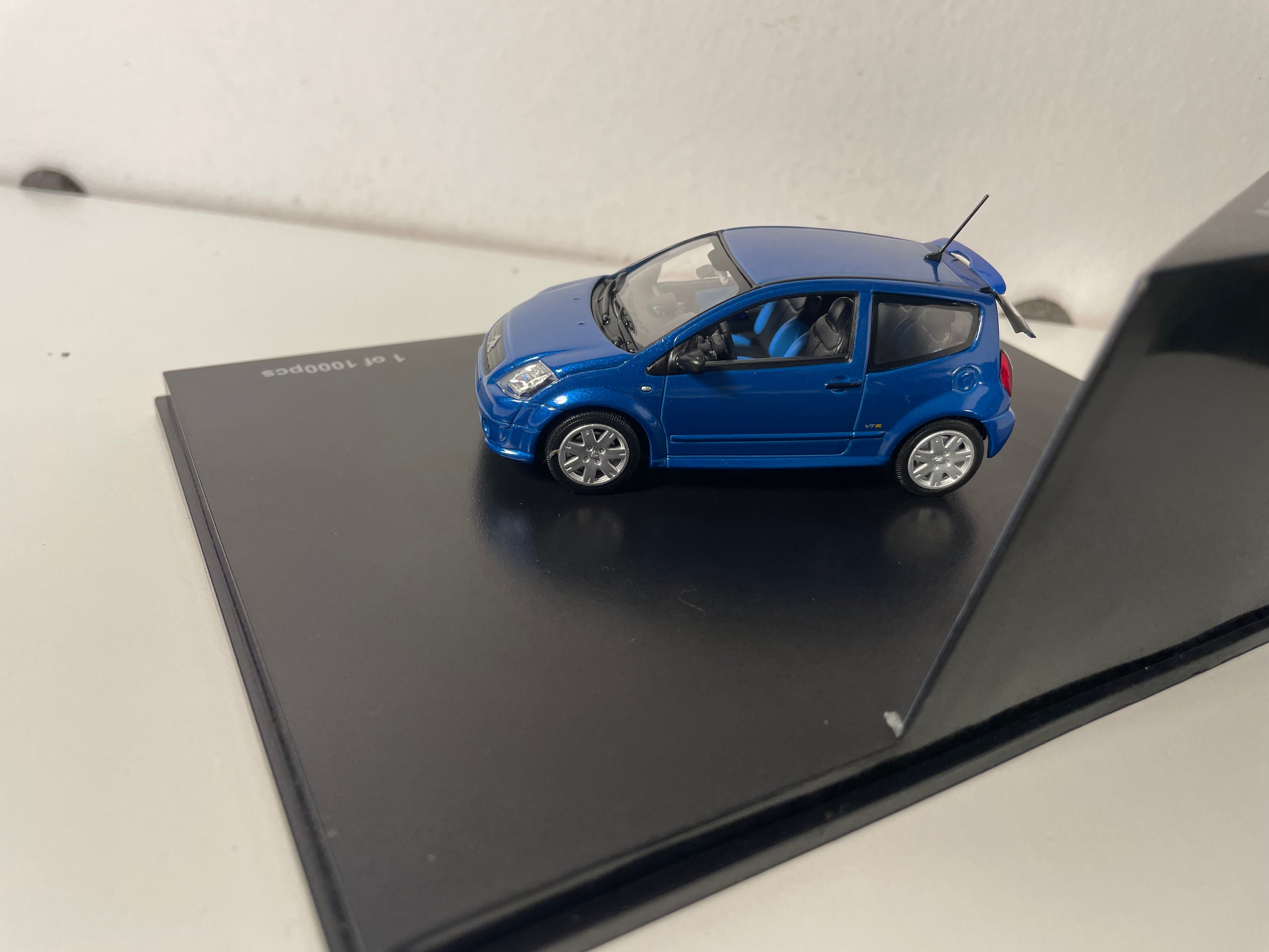 Citroën C2 blue - NOREV (rectangular box set)
