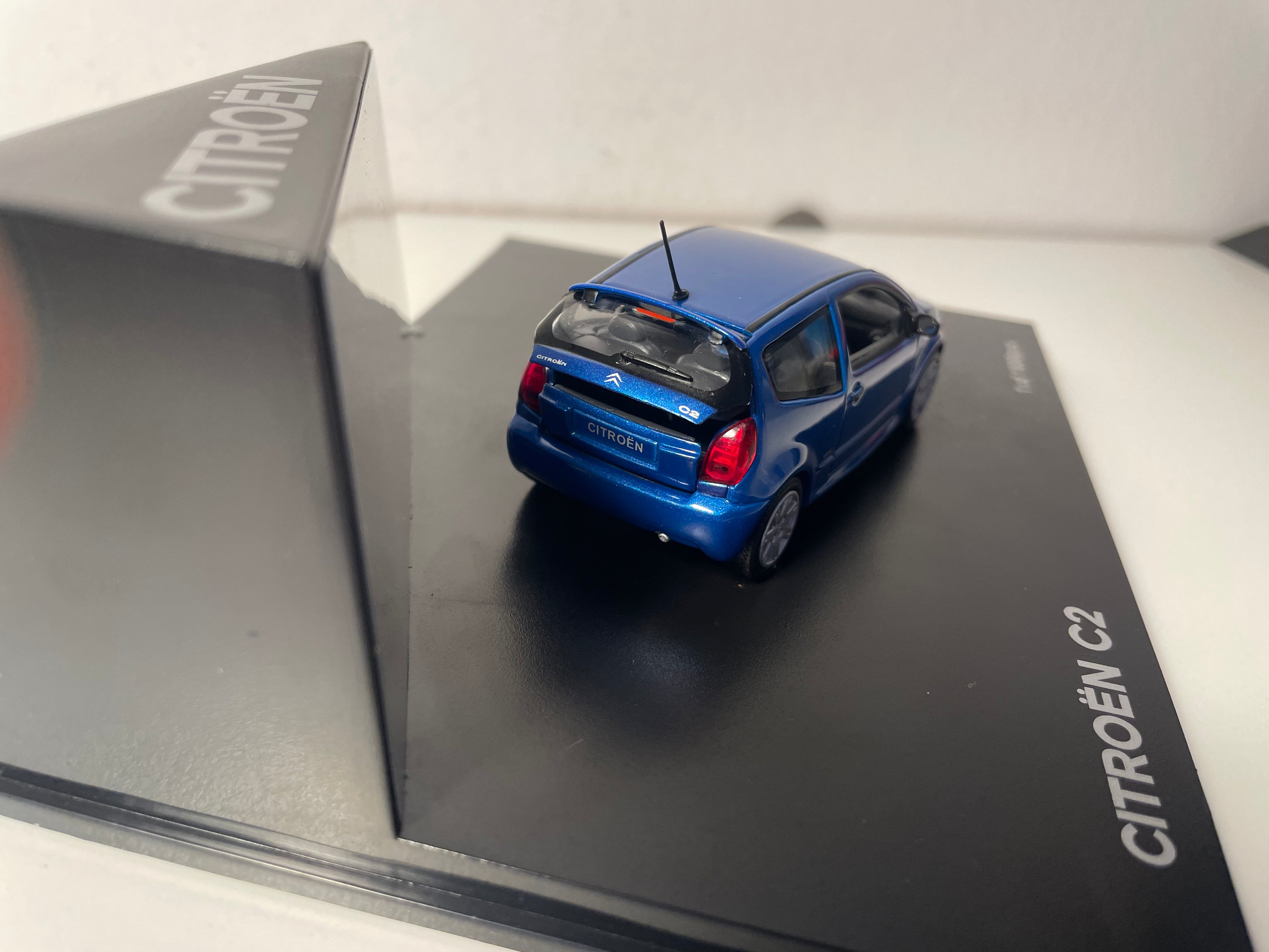 Citroën C2 blue - NOREV (rectangular box set)