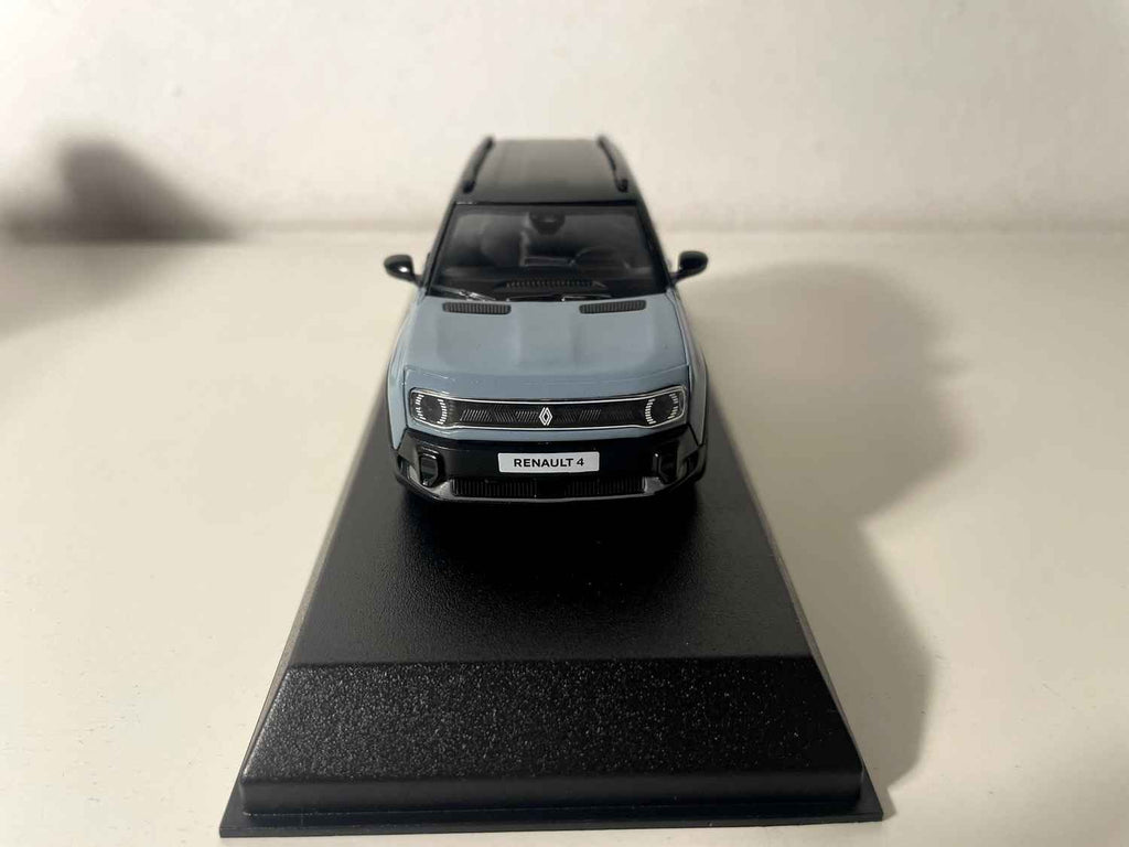 Renault 4 e-tech 100% elektryczny kolor niebieski chmurowy - Norev