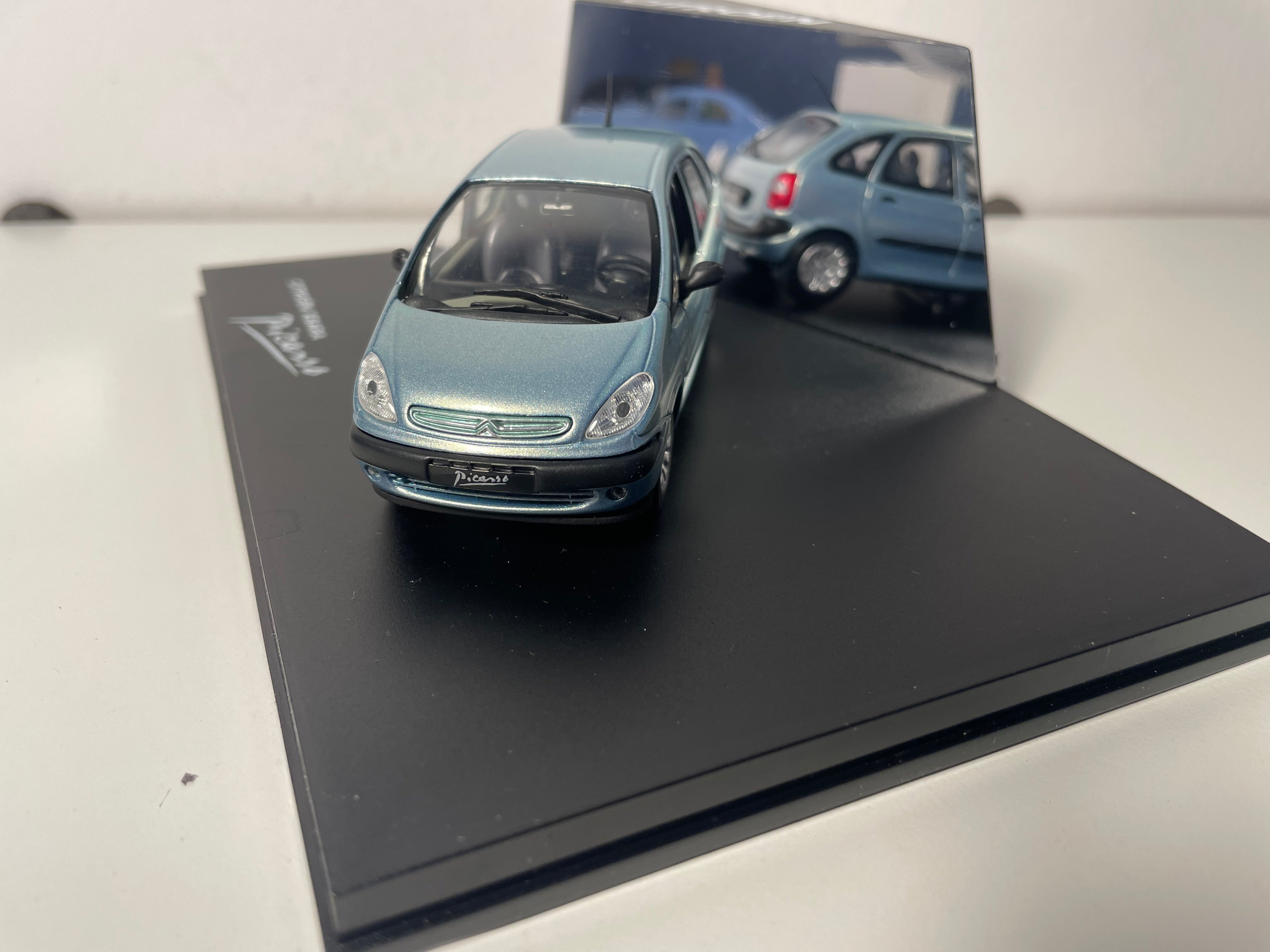 Citroën Sxara Picasso bleue - NOREV (coffret boite rectangle)