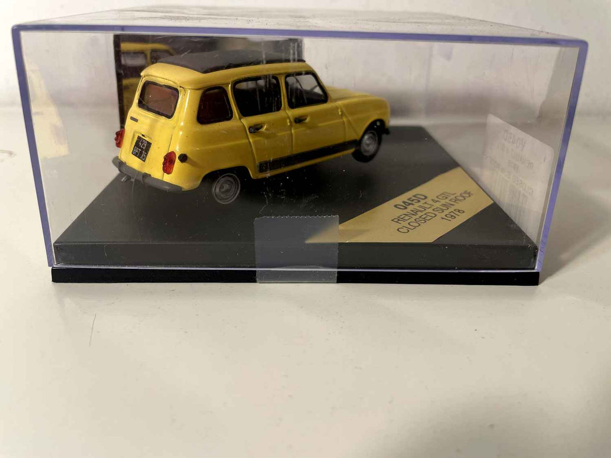 1978 Renault 4L GTL Yellow - Vitesse reference V045D (square box)