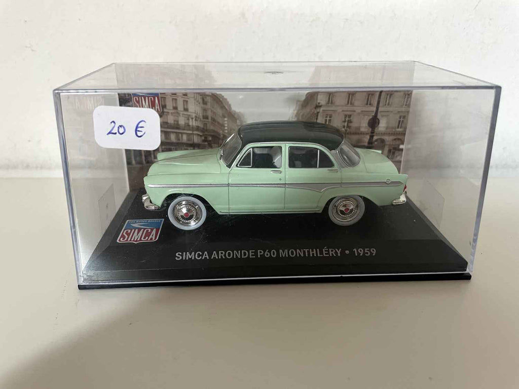 SIMCA Aronde P60 Monthléry verde del 1959