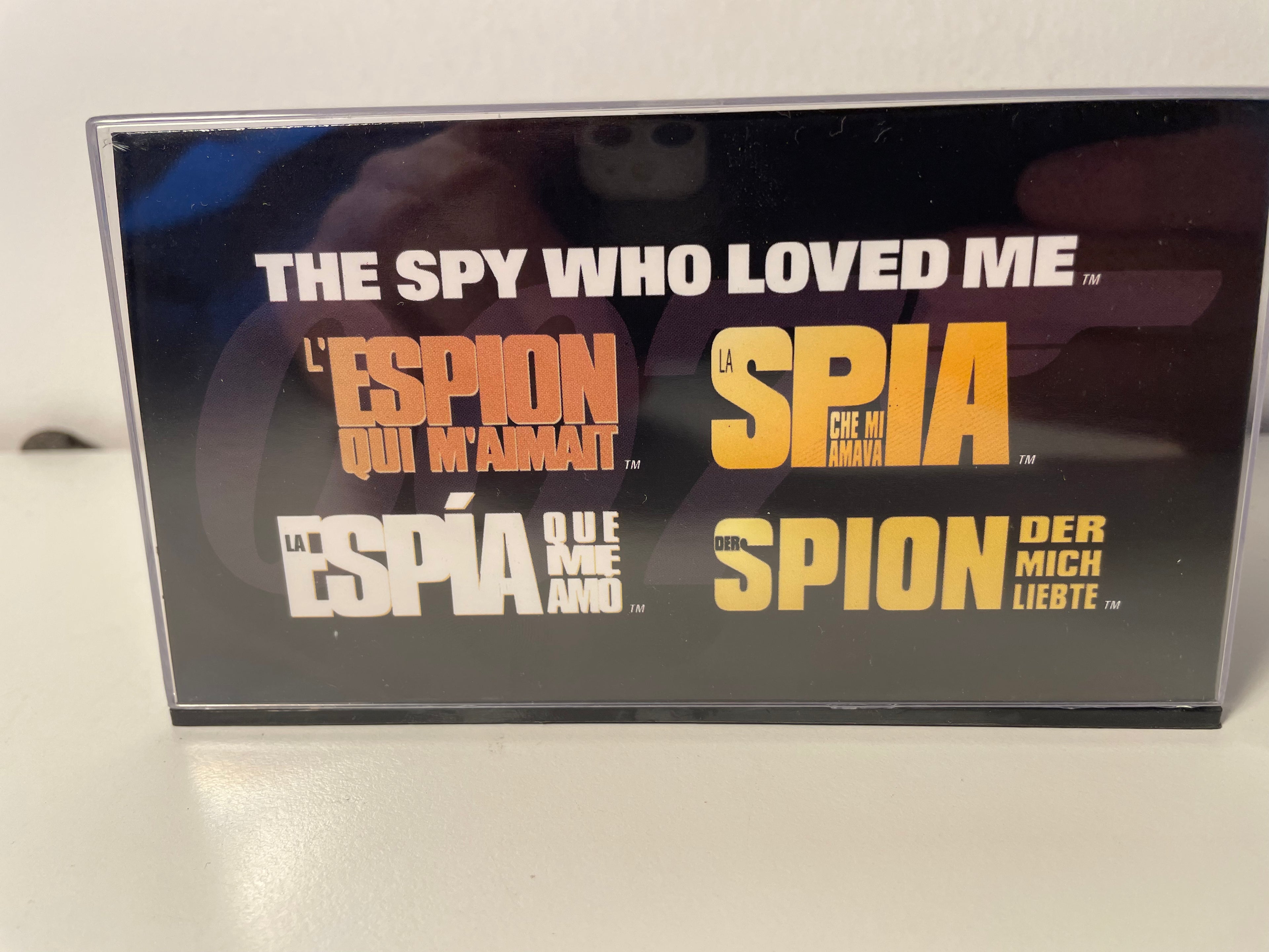 Furgone Leyland Sherpa grigio - JAMES BOND - L'ESPION QUI M'AIMAIT (La spia che mi amava)