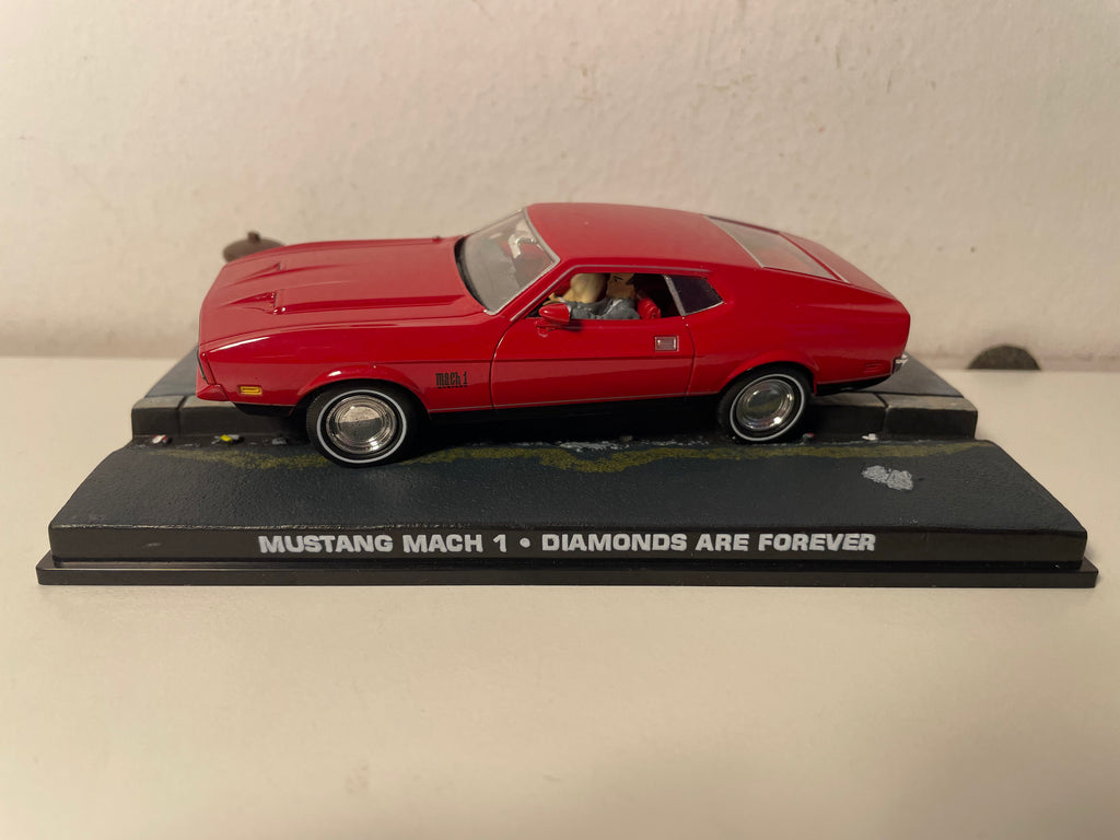 Mustang Mach 1 rosso scuro - JAMES BOND - I DIAMANTI SONO ETERNI (Diamonds are forever)