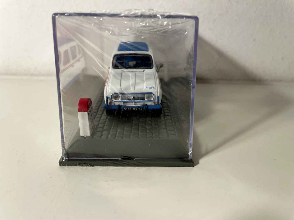 Renault 4 GTL Jogging blanca y azul de 1981