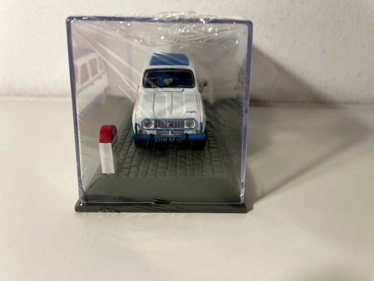 Renault 4 GTL Jogging blanca y azul de 1981