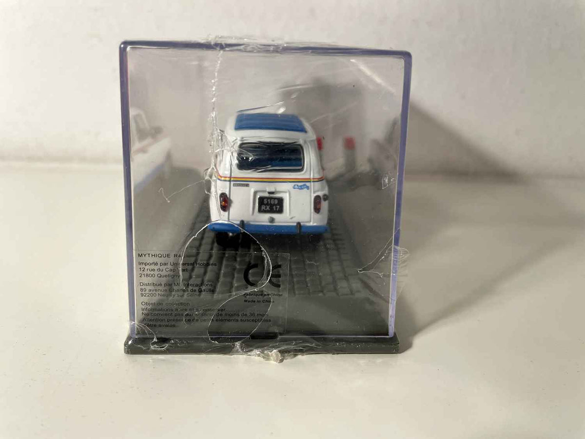 Renault 4 GTL Jogging blanca y azul de 1981