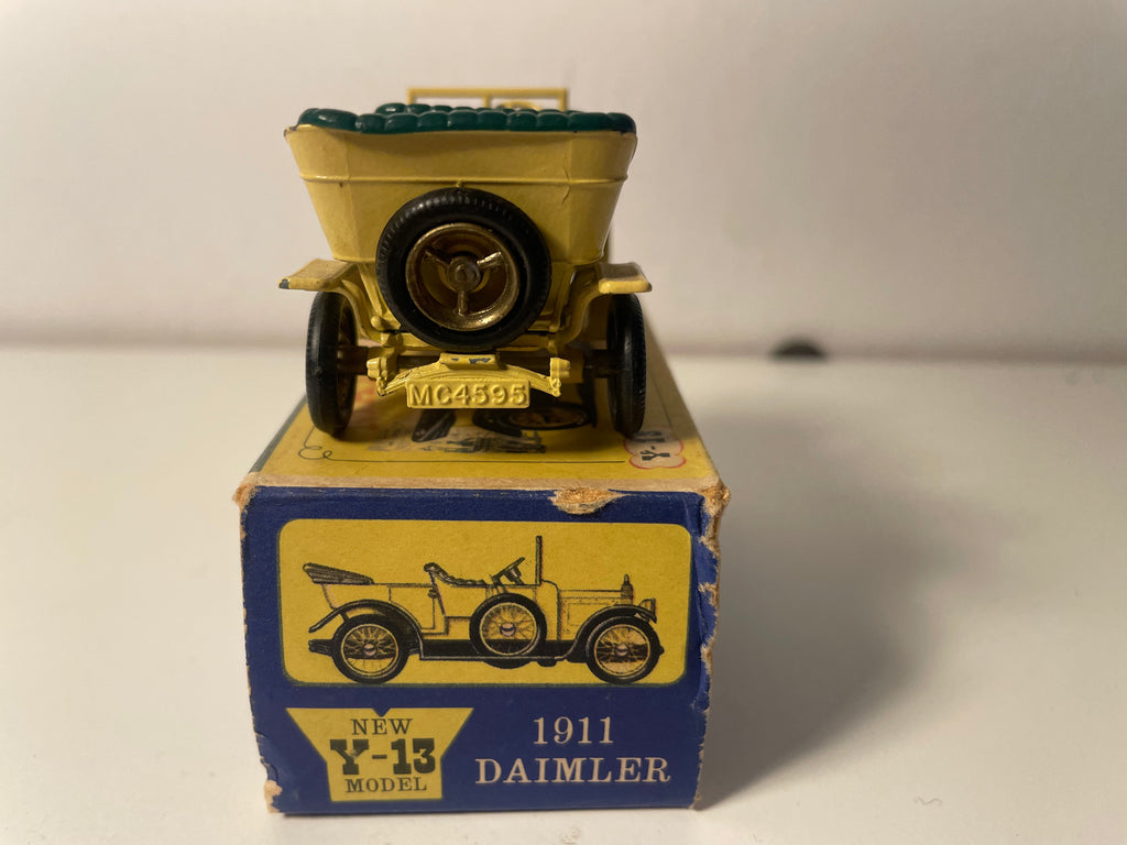 Daimler Spyker jaune de 1904 - MATCHBOX référence Y-13 (fabrication en Angleterre)