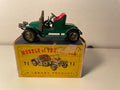 Renault N°2 gréng vun 1911 - MATCHBOX Referenz Y-2 (Produktioun zu England)