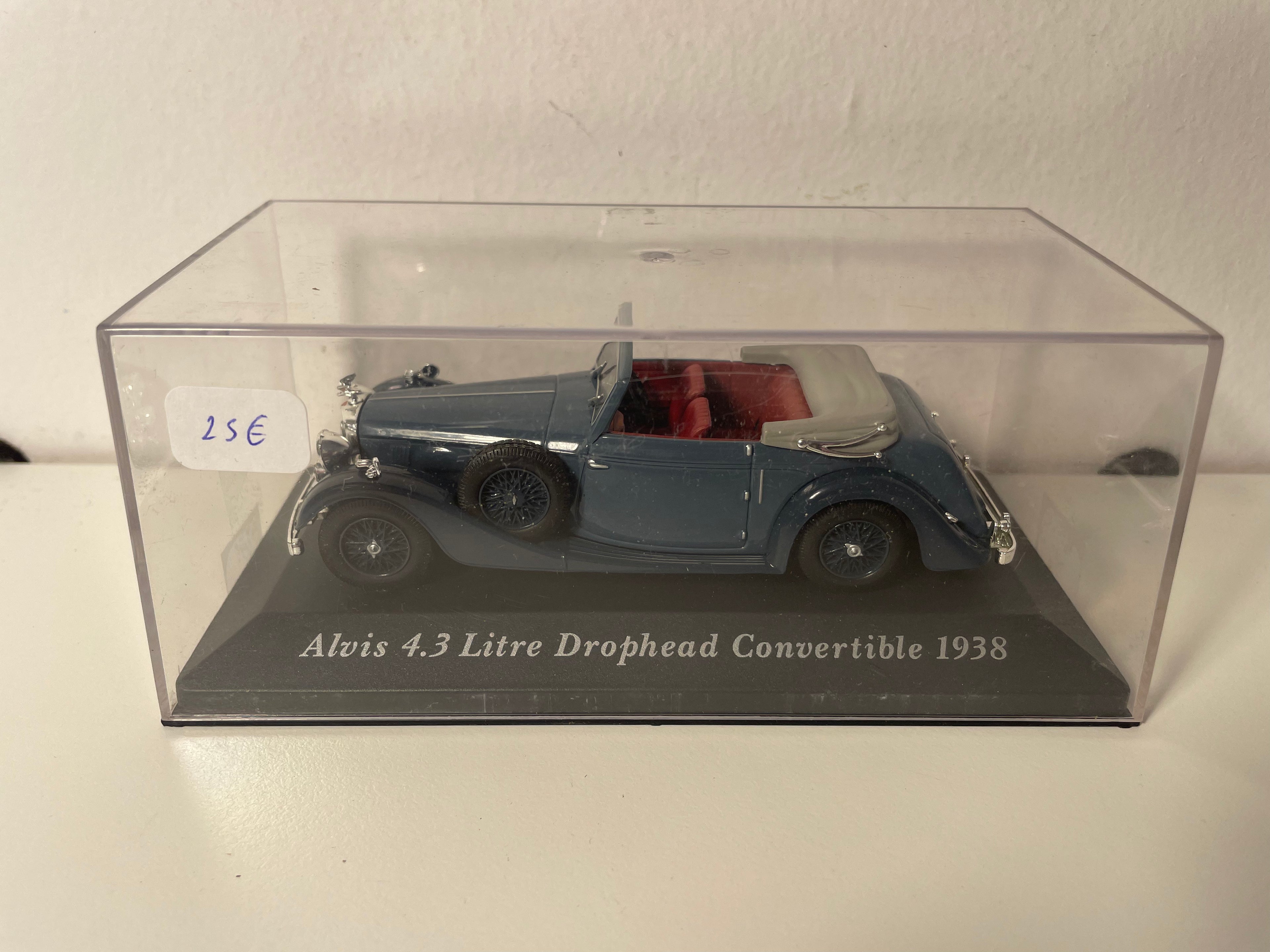 1938 Alvis 4.3 Liter Drophead Cabriolet Dunkelgrau
