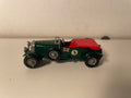 Bentley 4-1/2 litre verte numéro 5 de 1929 (avec sièges rouges) - MATCHBOX (fabrication en Angleterre) -PAS DE BOITE EN CARTON