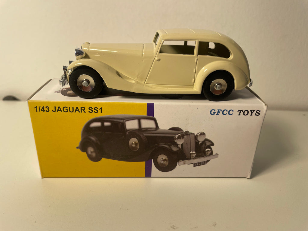 Jaguar SS1 beige -GFCC Toys