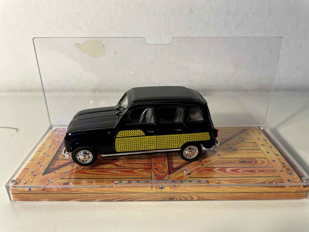 Renault 4L Parisienne schwaarz a giel - Norev