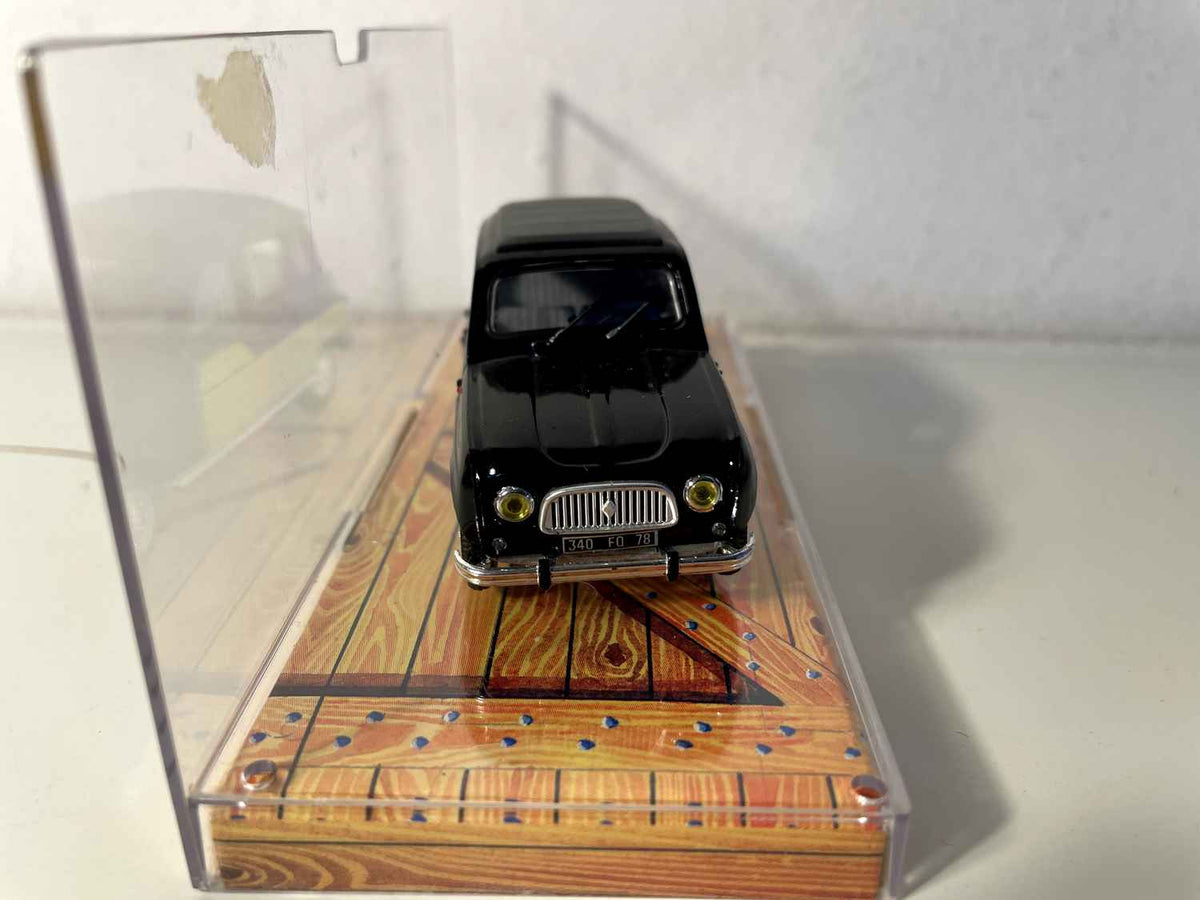 Renault 4L Parisienne schwaarz a giel - Norev