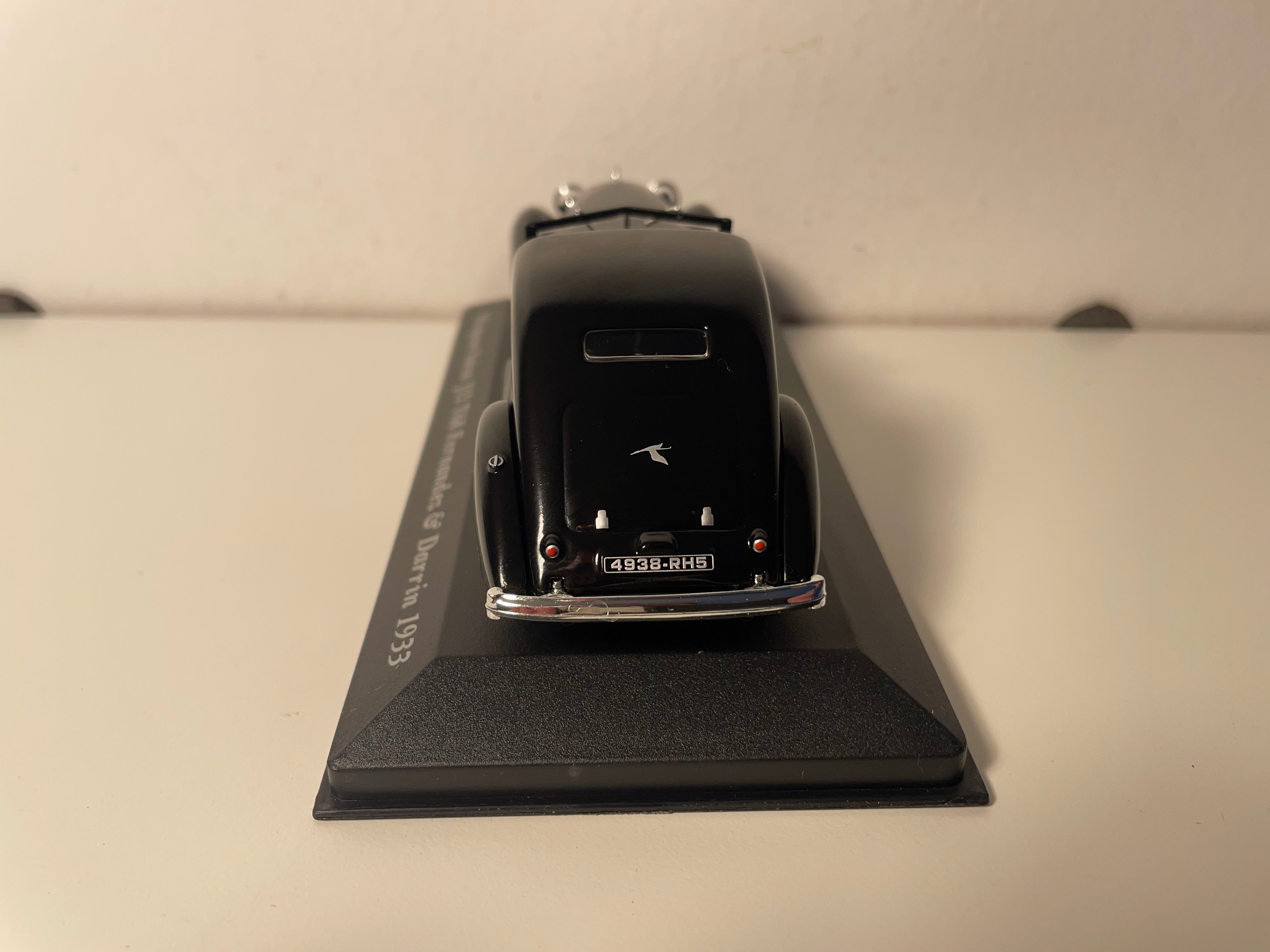 Hispano-Suiza J12 T68 Fernandez et Darrin grise et noire de 1933