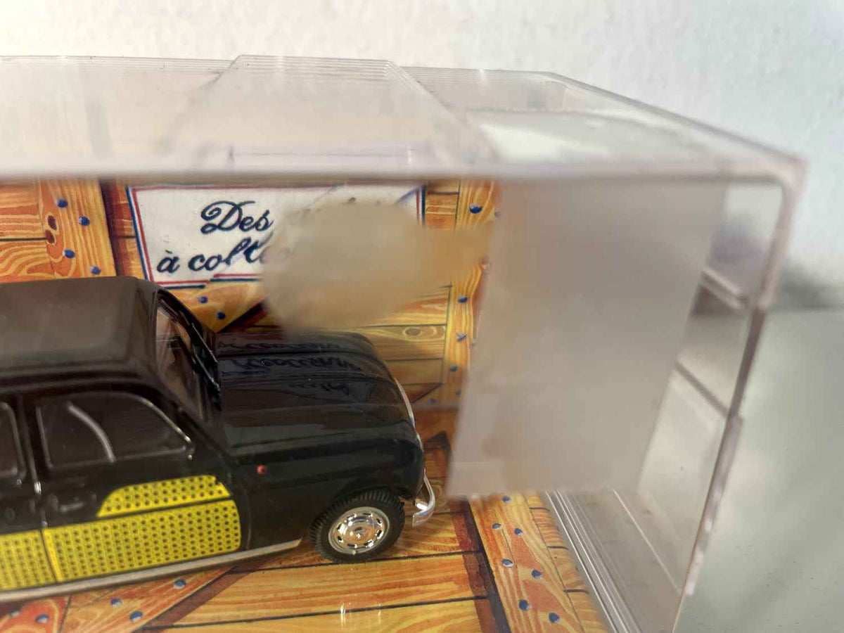 Renault 4L Parisienne schwaarz a giel - Norev
