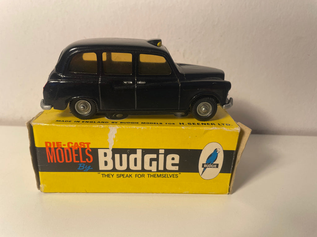 Austin FX-4 - taxi Cal de Londres noir -collection BUDGIES (fabrication en Angleterre)
