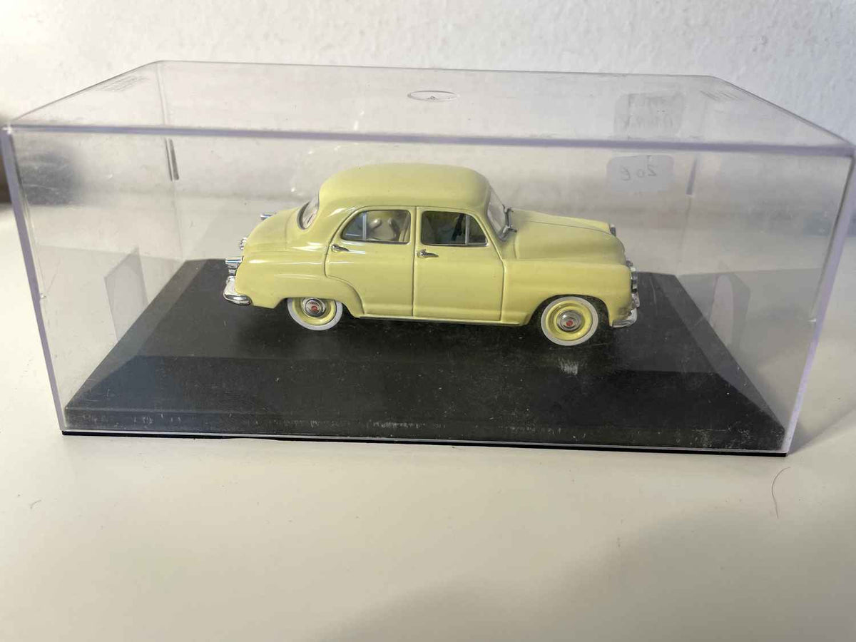 Simca Aronde geel (plexidoos)