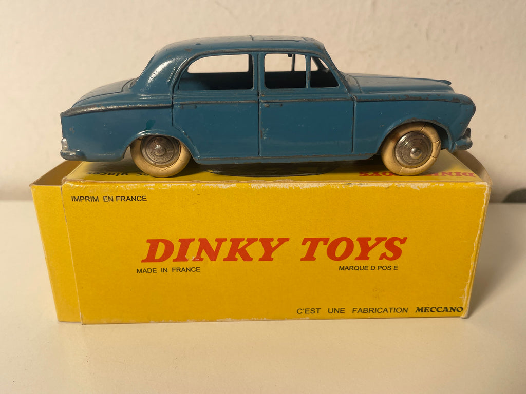 Peugeot Berline 403 azul - DINKY-TOYS / MECCANO (fabricação francesa)