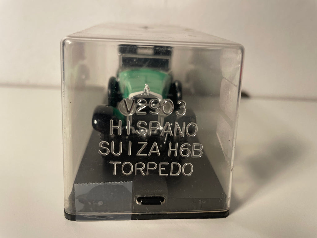 Hispano-Suiza H6B Torpédo verte de 1926 - Solido